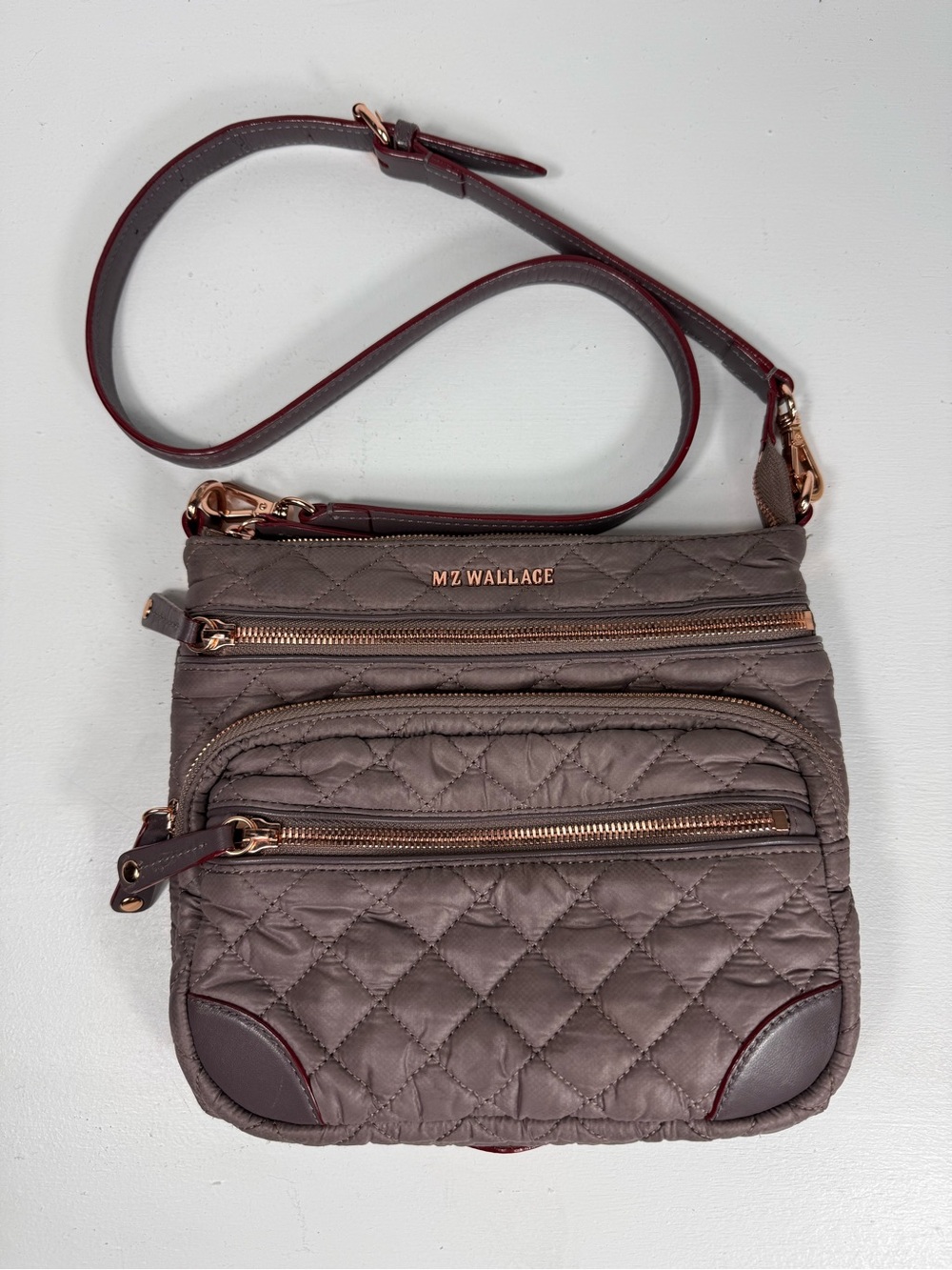 MZ Wallace Quilted Crossbody Bag